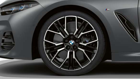 BMW 8 Series Convertible G14 LCI Facelift 2022 BMW Individual Frozen Pure Grey metallic BMW M850i xDrive 20" M light alloy wheels Double-spoke style 894 M