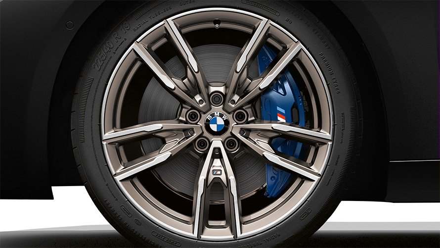 M Sport breaking system, dark blue metallic BMW M240i G42 