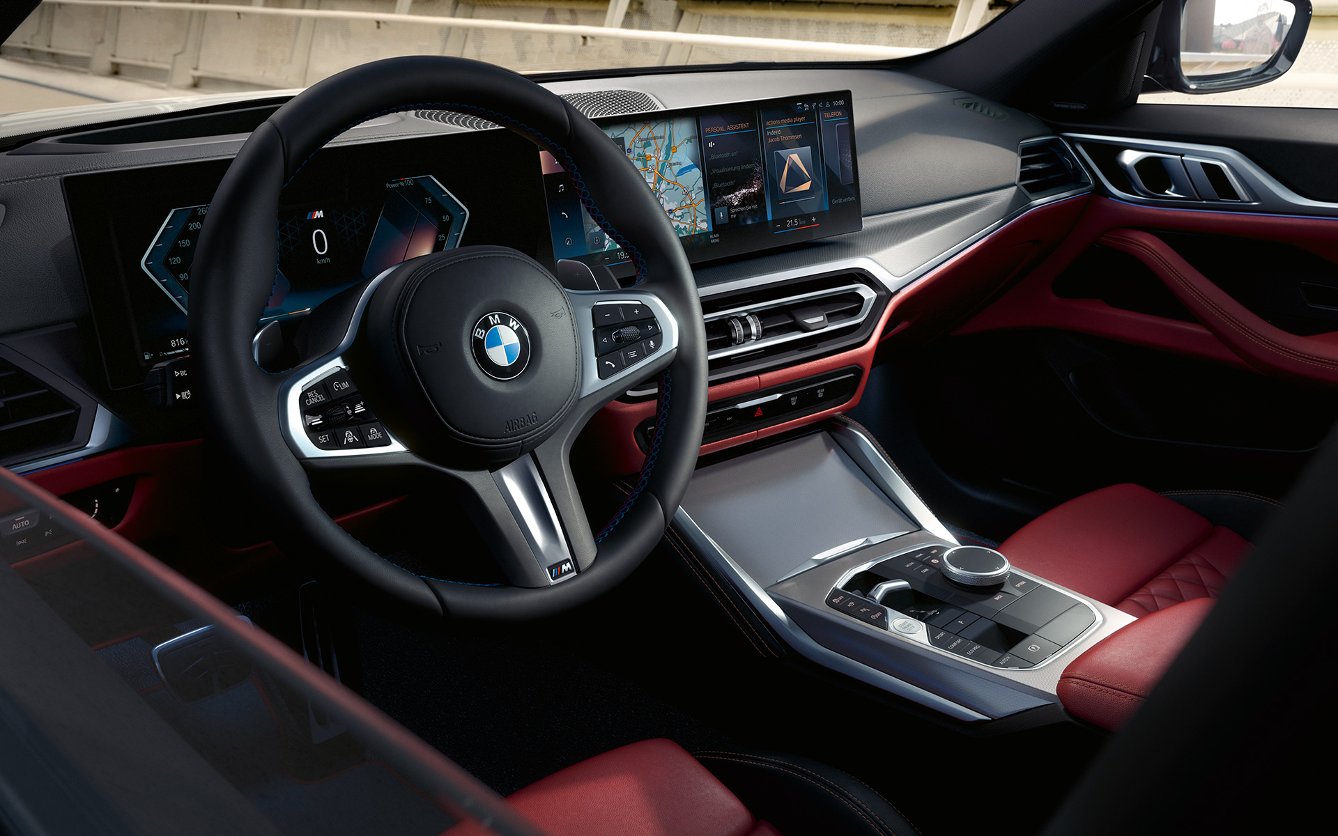 BMW M440i xDrive Gran Coupé G26 2021 interior cockpit