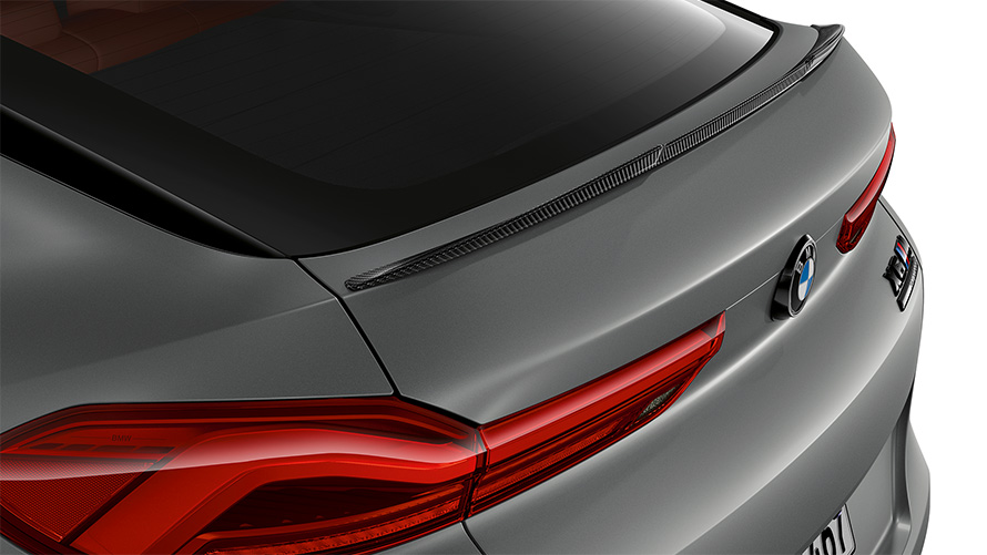 BMW X6 M Competition F96 2023 M Carbon rear spoiler