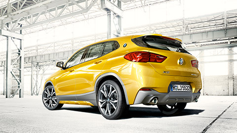 BMW X Series BMW X2 F39 front view standing